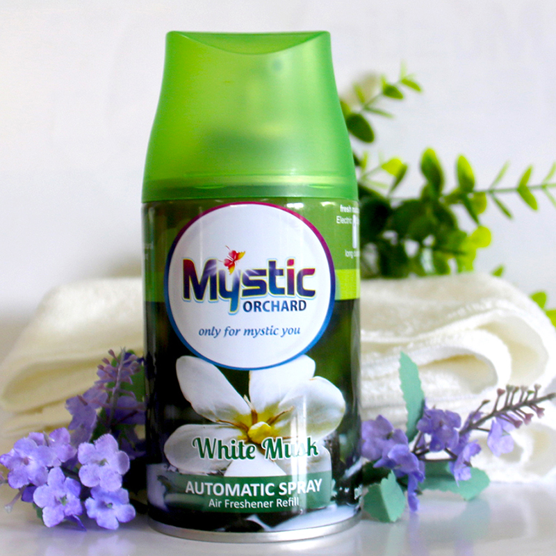 Air Freshener Refill White Musk Scents 250ml MYSTIC ORCHARD